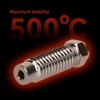 5-Piece 0.4mm Silver Chromium Zirconium Copper Nozzle for Neptune 4Plus/4Max