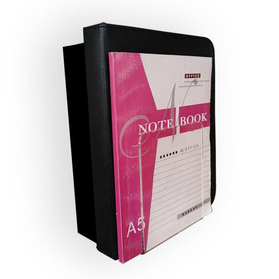 4Pcs Book End Transparent Acrylic Bookends Smooth Surface L-Shaped Book Storage Rack School