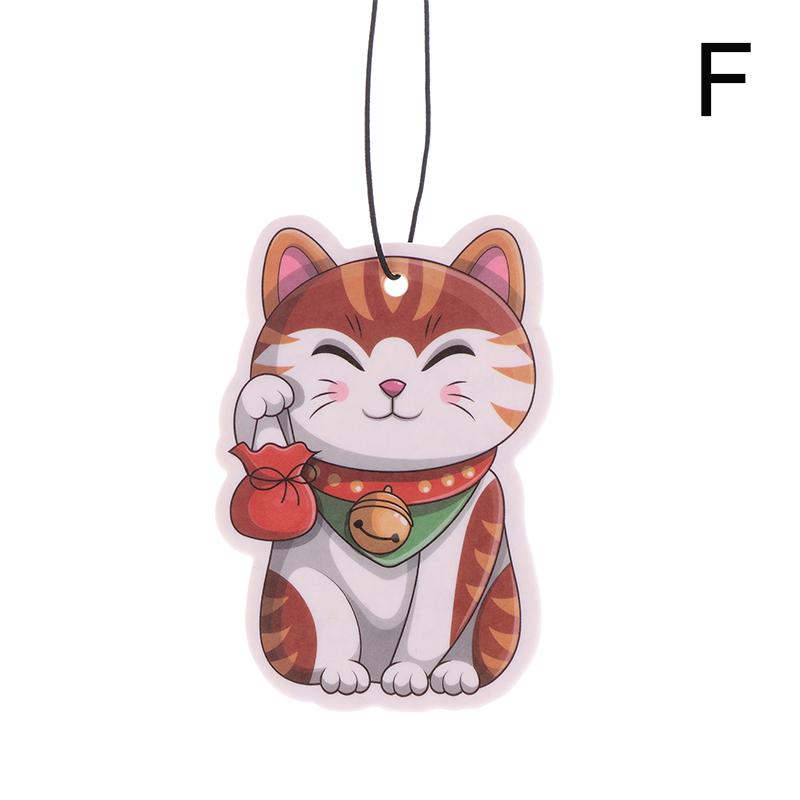 

1/6Pcs Air Freshener Car Perfume Natural Scented Paper Auto Hanging Decoration Fragrant Tablets Car Interior Deodorization