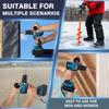 Dual-Speed Brushless High-Power Impact Drill with Lithium Battery - Portable High Torque Industrial Grade Electric Drill