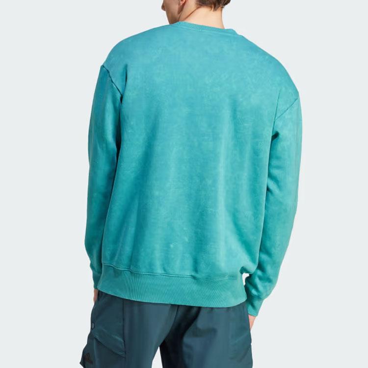 adidas All Season Long Sleeve Sweatshirt Men Sweatshirt Arctic-Blue IB4073