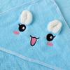 Embroidered-edged Absorbent Cartoon Baby High-density Swaddle Blanket