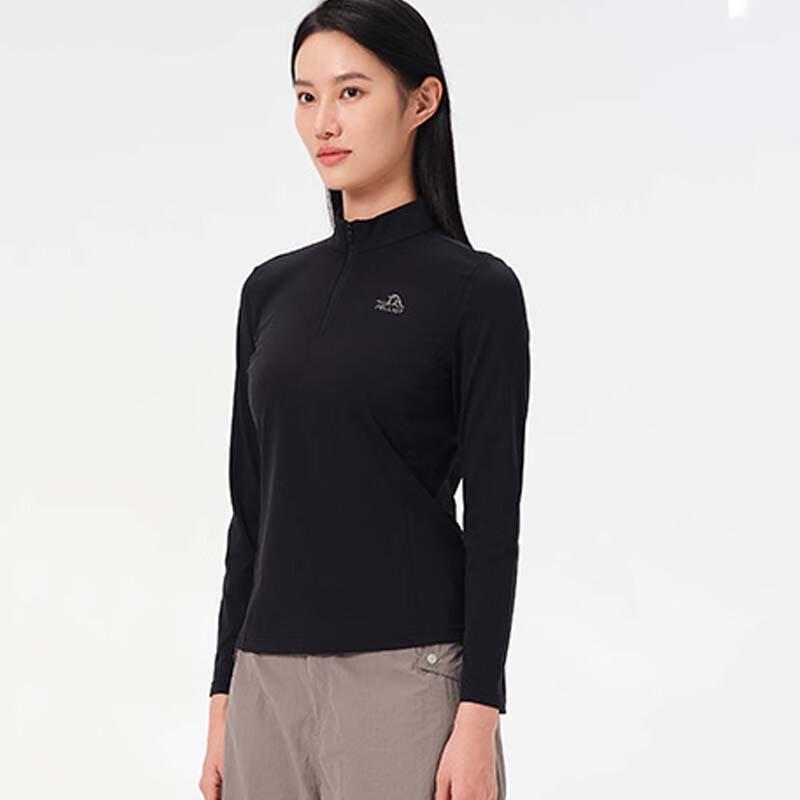 

Pelliot Women s Outdoor Quick-Dry Stand-Collar Slim-Fit Sports T-Shirt XXXL