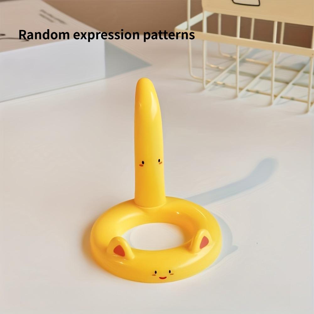 1Pc Cartoon Phone Holder - Adjustable Position, Portable Desktop Holder 1pc жёлтый