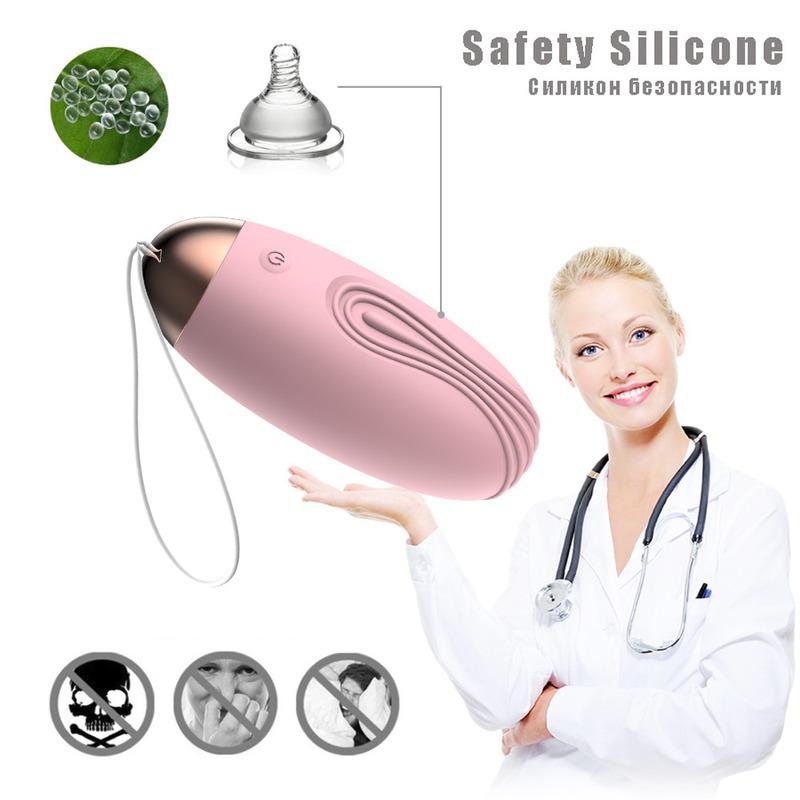 Mini Woman Wireless Remote Control 10 Speeds Vibrating Egg Clitoris Stimulator Vaginal Massage Ball