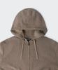 MUSINSA STANDARD Washable Supima Cotton Knit Hooded Zip-Up [Heather Beige]