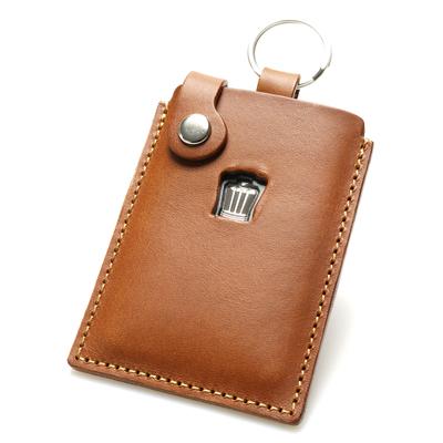 Etui na klucze Toyota Card Key Case z prawdziwej skóry do Crown Type [Kakuchaya] (Wielbłąd B)