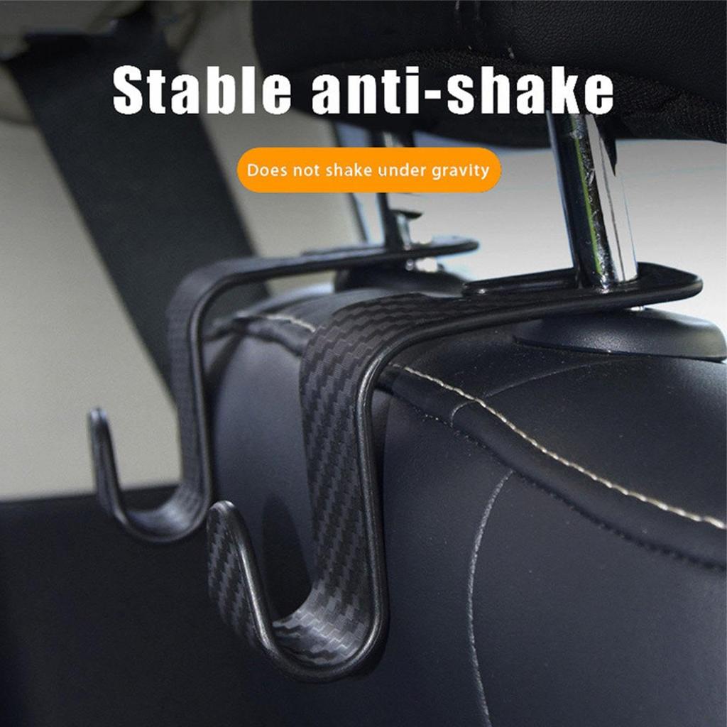 2 Pcs Car Seat Hook Headrest Hook Car Hook Headrest Hook Car Seat Hook