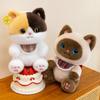 Cat Plush Toy With Soft Short Pile Fabric Perfect For Kids And Adults