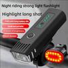 1000LM Bicycle Led Front Light LED USB Rechargeable Smart Sensor Rear Light Waterproof Bright Flashlight Safety Cycling Lights