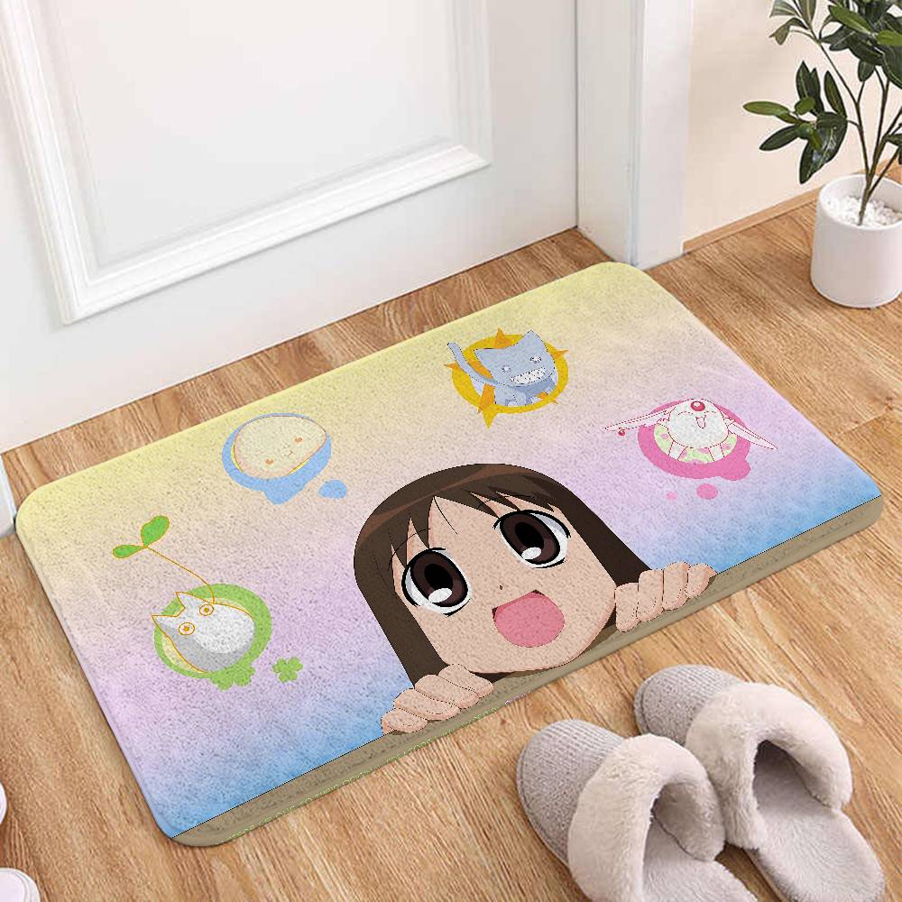 Azumanga Daioh Osaka Ayumu Floor Mat Bathroom Absorbent Mat Simple Door Dirt-resistant Mat Home Kitchen Mat Foot Mat Entry Mat