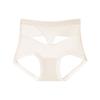 Plus Size Female Summer Ultra Thin Ice Silk High Waist Mulberry Silk Extended Crotch No Trace Briefs
