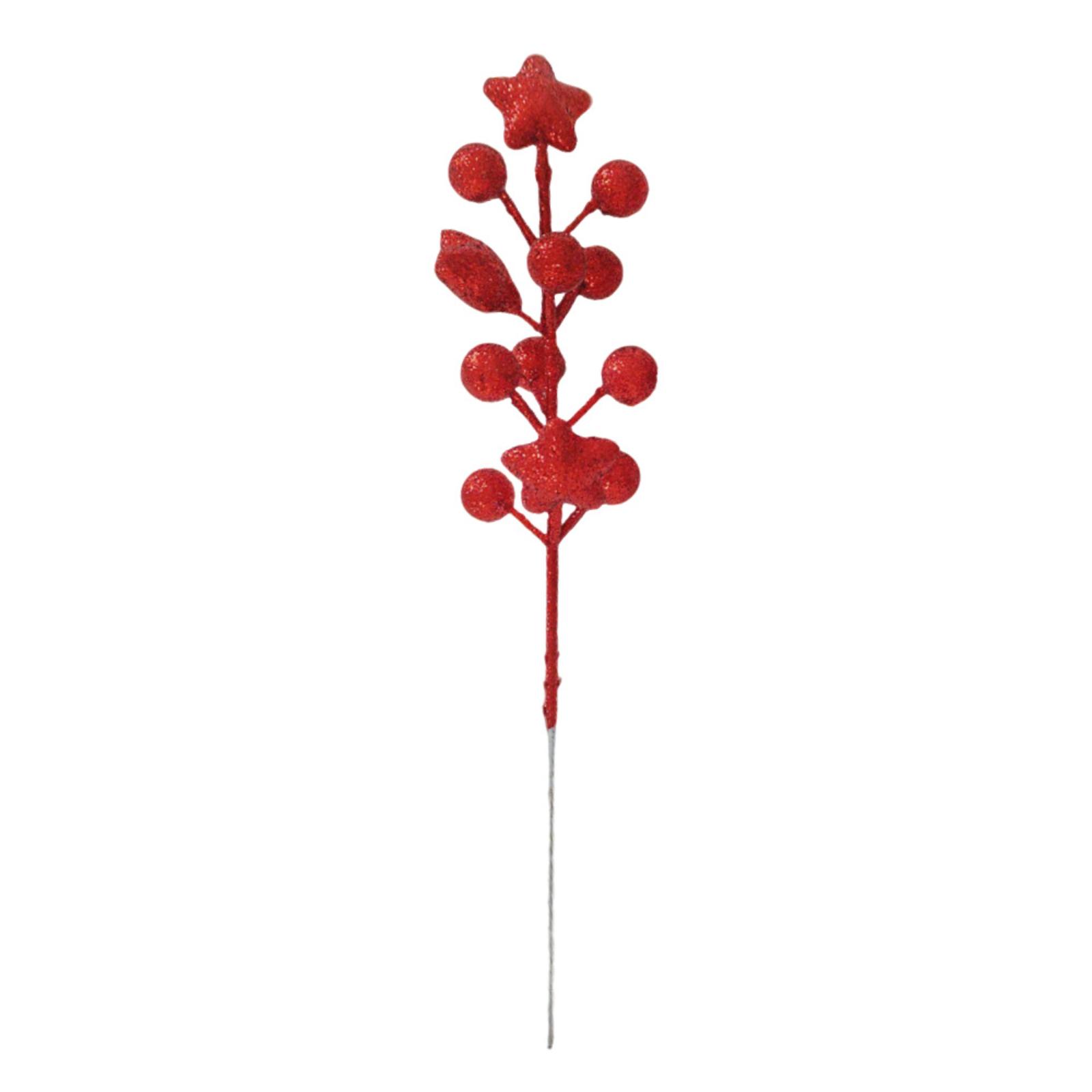 

Artificial Decorative Plant Stem Simulation Flower Arrangement Branch for Home Office Party Table Centerpiece Display one size красный