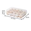 Stackable Design Egg Storage Box With Lid Egg Tray Multi-Purpose Egg Holder  Camping Use