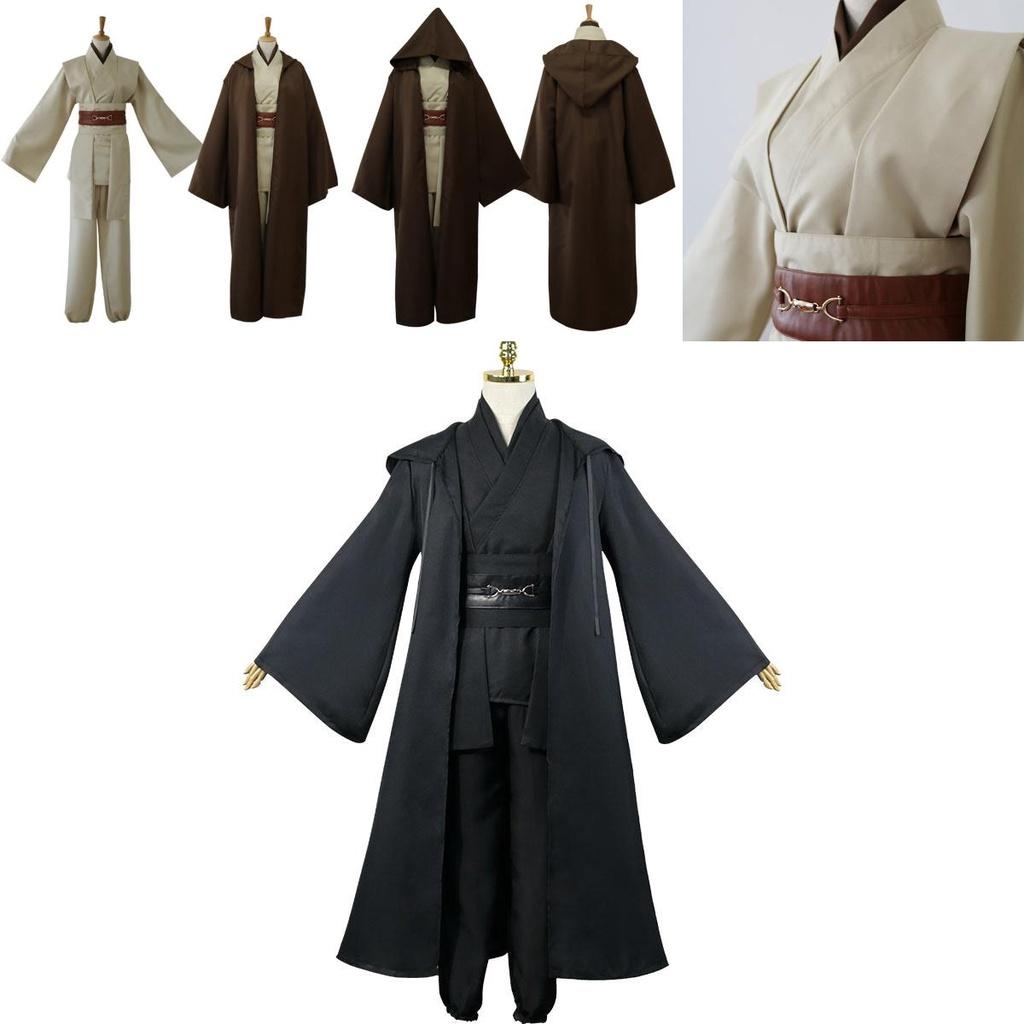 Star Wars Obi-wan Kenobi Jedi-Ritter Kostüm für Erwachsene mit exquisiter Verarbeitung