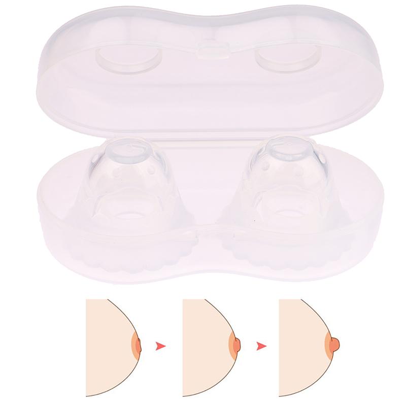 1Pairs Silicone Nipple Corrector Nipple Clip For Flat Inverted Nipples Correct