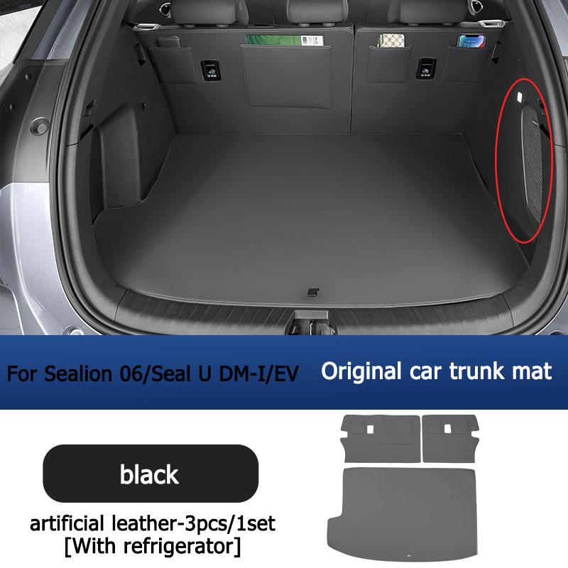 For BYD Sea Lion 06 Seal U DM-I/EV Trunk Pad Original Car Color Leather Trunk Pad Protective Mat Interior Supplies Accessories