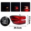 Roewe RX8 Tail Light Assembly: Left/Right Brake, Bumper, Fog, Reversing Light Covers