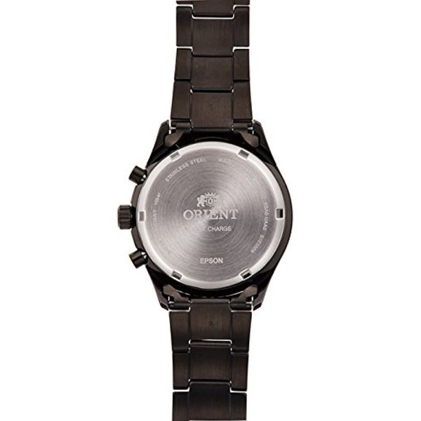 Orient Contemporary RN-TY0001E LIGHTCHARGE Chronograph Men's Watch NEW