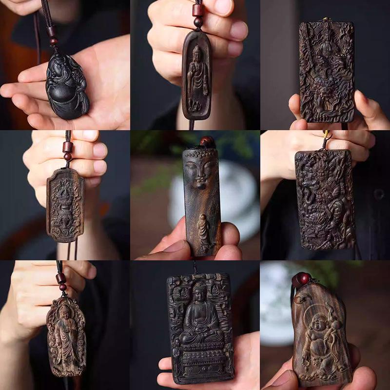 Chengui Zhao Gongming Martial God of Wealth Pendant Necklace – Five Ways God of Wealth Design for Men and Women