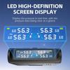 USB/Solar TPMS Temperature Monitor with 4 External Sensors Digital LCD Display 0-6.8Bar T21 Tire Pressure Gauge Car Tyre Monitor