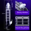Highly Elastic Crystal Condom Reusable Penis Extender Sleeve Delay Ejaculation Penis Enlargement Intimate Goods Sex Toys For Men
