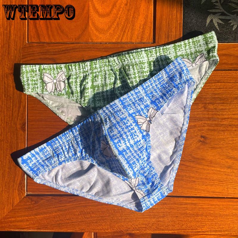 

Men s Pure Cotton Breathable Sexy Triangle Underwear Low Waist Comfortable Underwear M