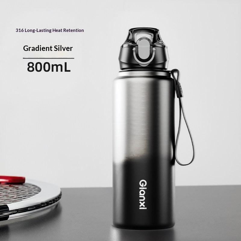 

Gianxi Insulated Cup For Male Students School Specific Straw Cup Large Capacity 2026 New Water Cup 801-1000ml