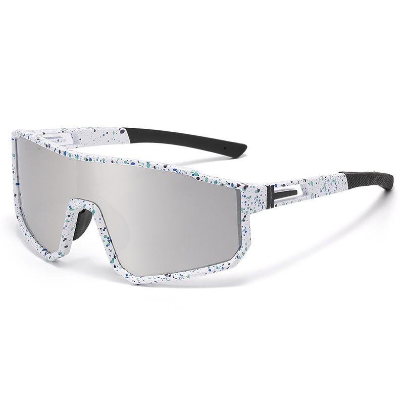 Cross Border New Riding Sunglasses Windproof European American Integrated Outdoor Sports Goggles Fashionable Colorful