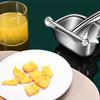 Robustní kovový lis na citrony – Snadný ruční lis na citrusy Ergonomický a odolný na čerstvou šťávu Odšťavňovač jablek pro restauraci