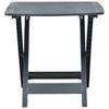 VidaXL Gartentisch Klappbar Grün 79x72x70 cm Kunststoff