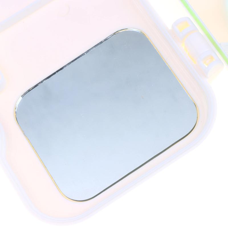 1 Set Denture And Popular Sturdy Box Kit High-Class Storage With Built In Mirror And Cleaning Brush For Daily Use