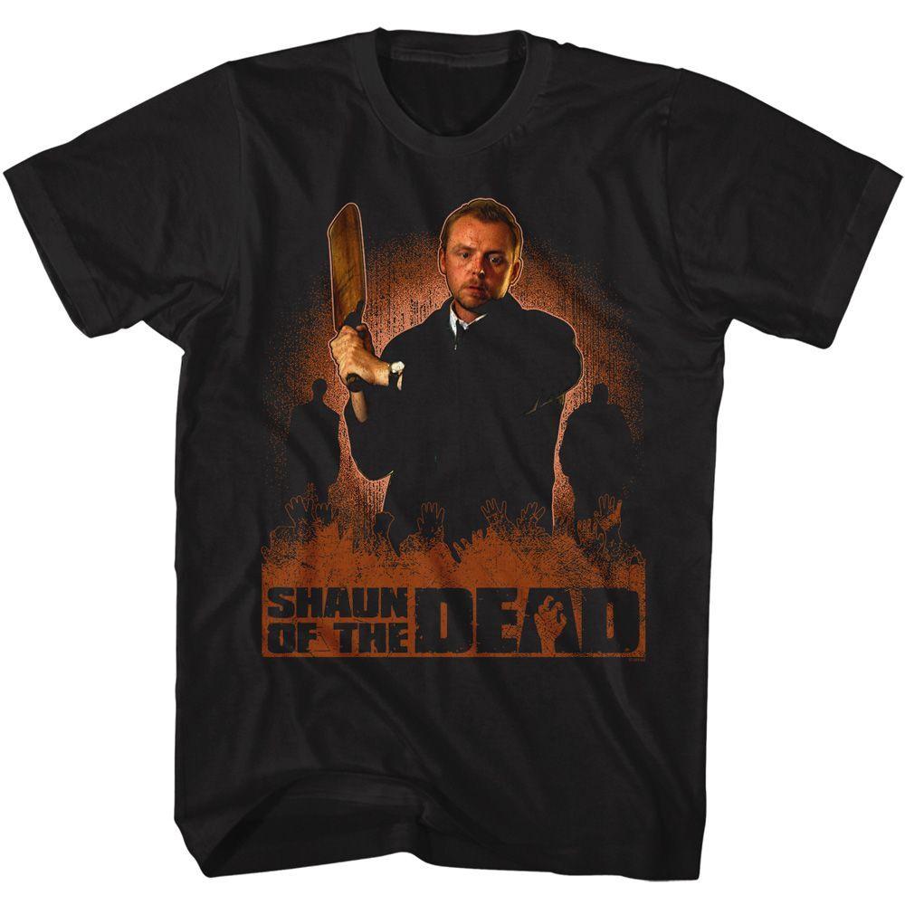 Shaun Of The Dead Cricket Bat Movie Shirt XXL