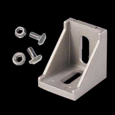 Jingdi Industrial Aluminum Profile Right-Angle Corner Bracket