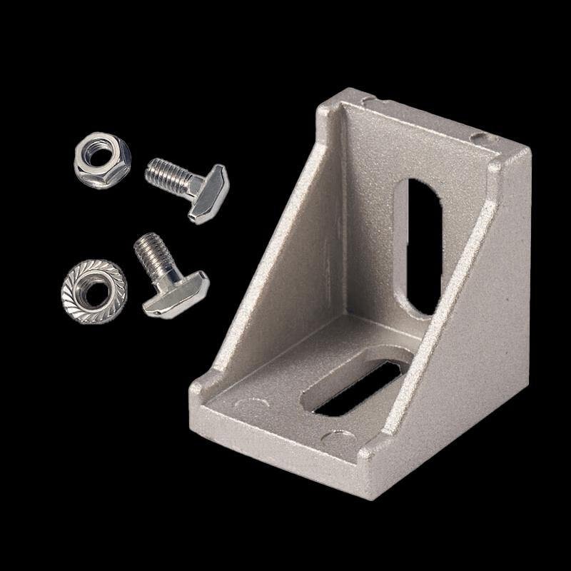 Jingdi Industrial Aluminum Profile Right-Angle Corner Bracket