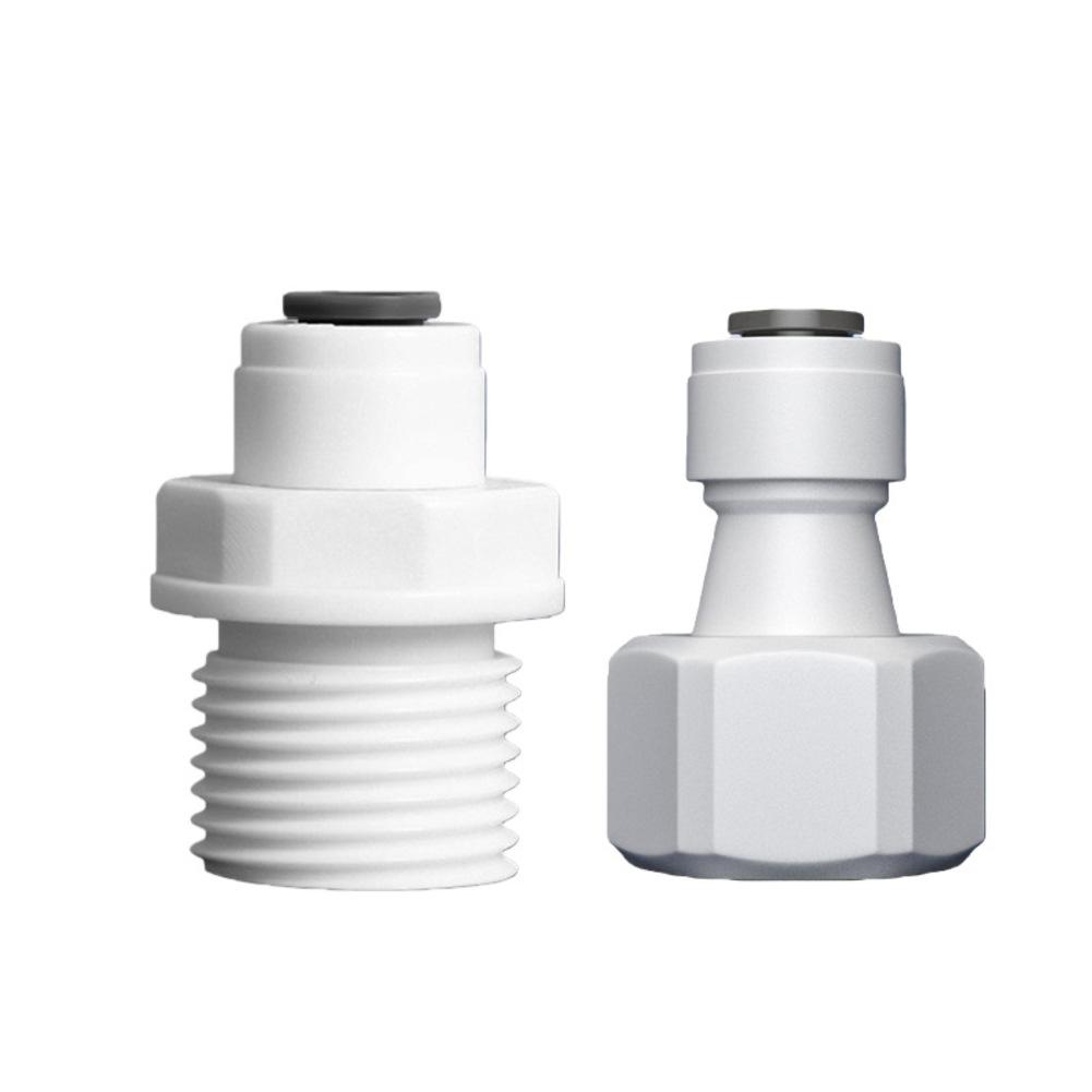

Under-sink Filter Install 1 4 To 1 2 Adapter RO Fitting Polyoxymethylene Material Tool-free Installation For Water Purifiers China Mainland