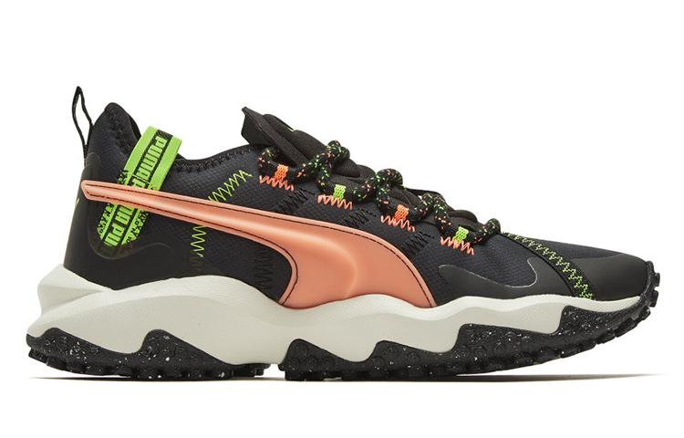 Men's Sneakers Puma Erupt Trail First Mile Black Puma Black/Tapioca-Fizzy Orange