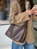 Maillard Retro Women's Crossbody Tote - Trendy, Versatile, Large Capacity Korean Style Bag