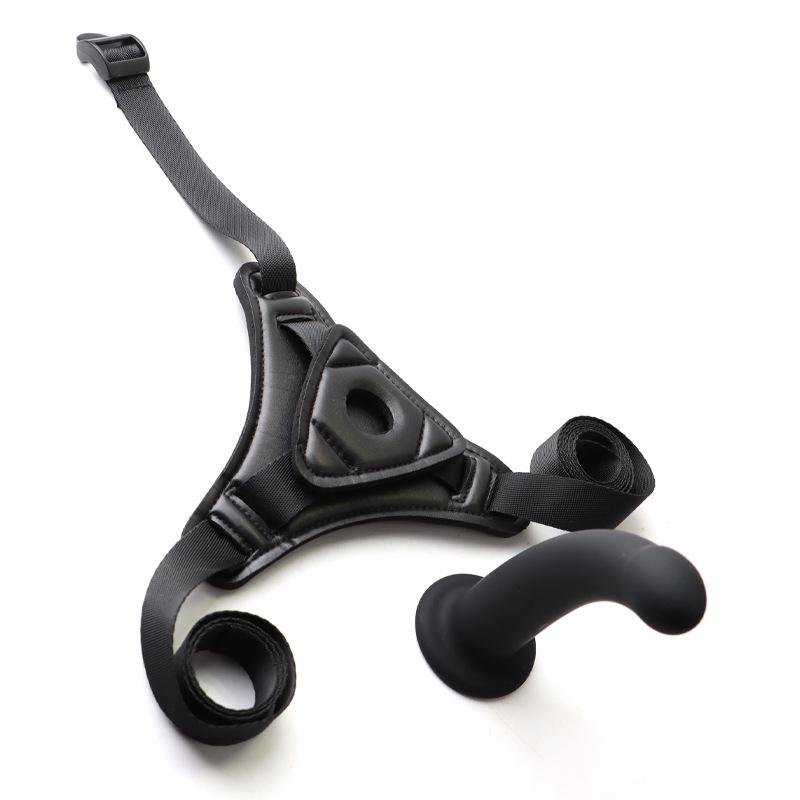 Ženy nosí kožené kalhoty Phallus Sucker Phallus Sex Les Sexy Kalhotky Tool