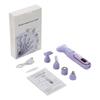 Afeitadora eléctrica 5 en 1 para mujer, afeitadora corporal, recortadora de vello para axilas, bikini, brazos, piernas, rostro y bigote, portátil, indolora.