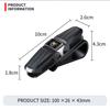 Car Glasses Holder 180 Degree Rotation Car Glasses Clip for Cadillac ATS BLS CT4 CT6 CTS ESCALADE STS XLR XT4 XT5 XTS SLS