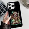 The P-Predator Phone Case For iPhone 17,16,15,14,13,12,11,Pro,Max,Plus,E,Air,Mini Black Tpu Cover