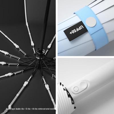 Automatic Gradient Sun/Rain Umbrella
