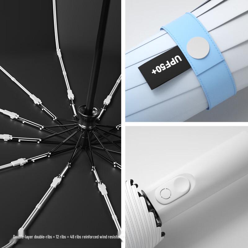 Automatic Gradient Sunshade Umbrella