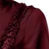 Women's Gothic Ruffle Bell Sleeve Corset Halloween Costume Plus Size Dress Off Shoulder Pattern Print Color Dress