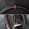 38cm Steering Cover 38cm Soft Anti Slip DIY Hand Sewing Wear-resistant Car Steering-Wheel Braid With Needles Thread