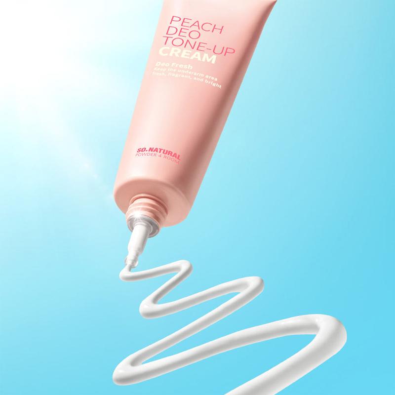 SO NATURAL Pfirsich Deo Tone-up Creme 50ml