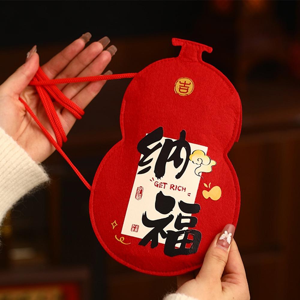 2026 Jahr des Pferdes Neujahr Roter Umschlag Cartoon Traditionell Glücksgeldbeutel Chinesischer Stil Hongbao Rotes Päckchen Geburtstagsgeschenk