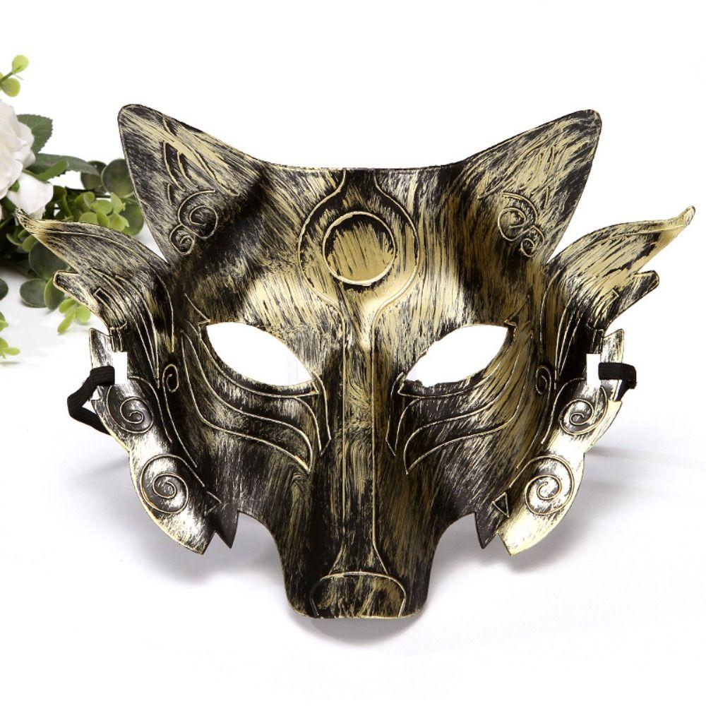 Halloween Wolfsmaske Tier Wolf Maskerade Ausgefallene Halloweenmaske Partyzubehör