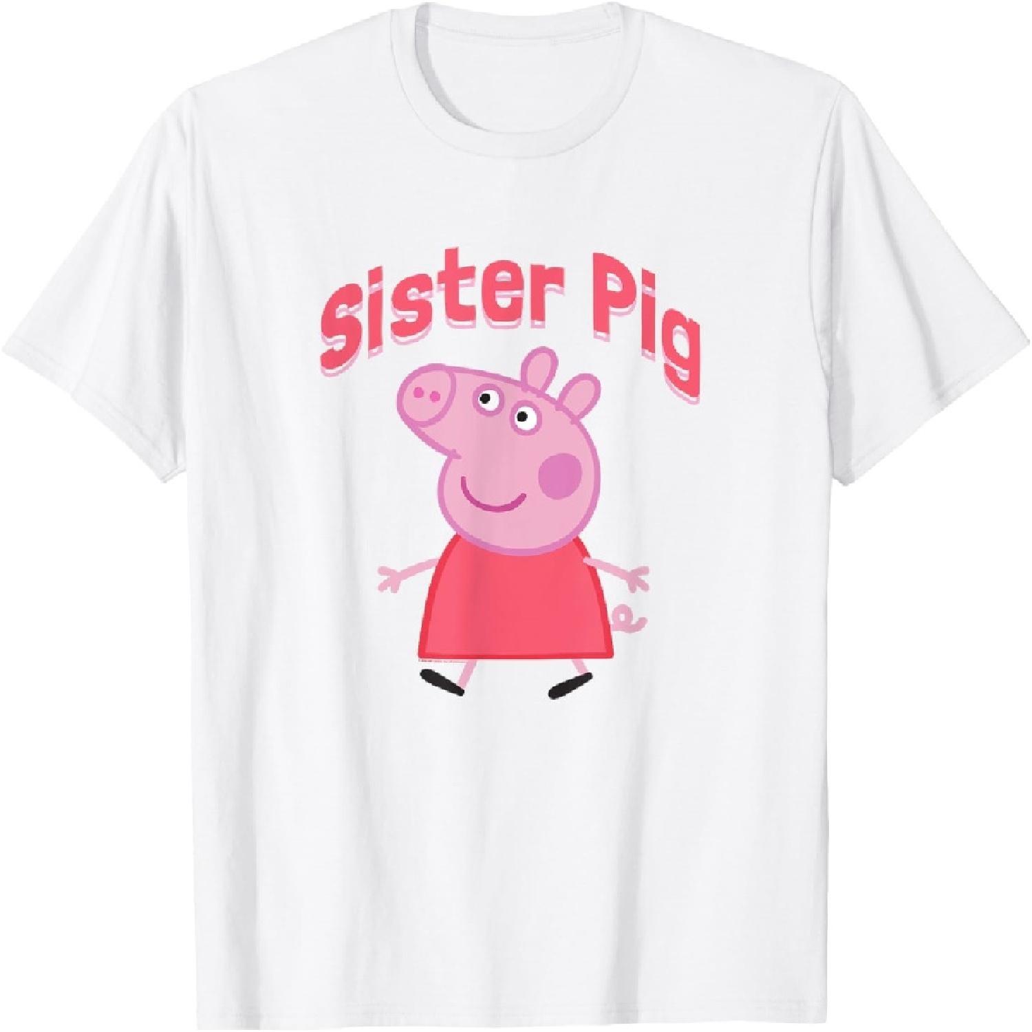 Футболка Пеппа Пиг Сестра Пиг XXXXXL белый
